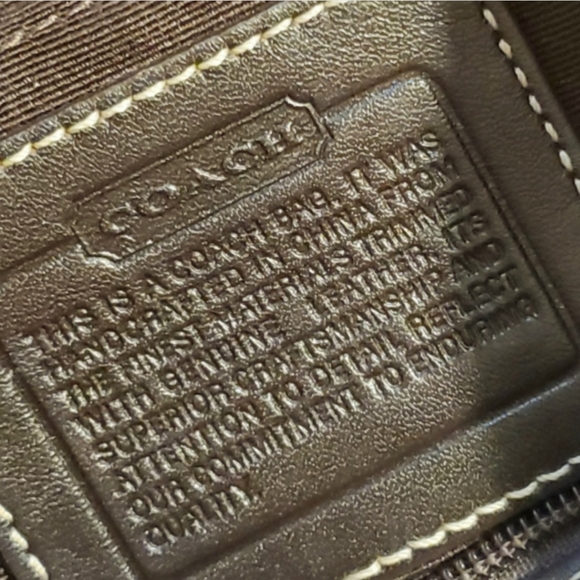 COACH SIGNATURE MINI PURSE - Picture 7 of 12